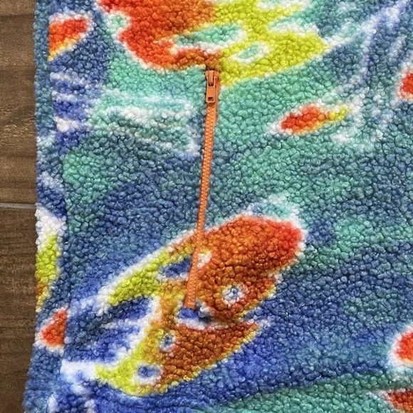 NEW Disney Hoodie Adult Medium Blue Green Avatar Pandora Animal Fleece Parks - Picture 6 of 8